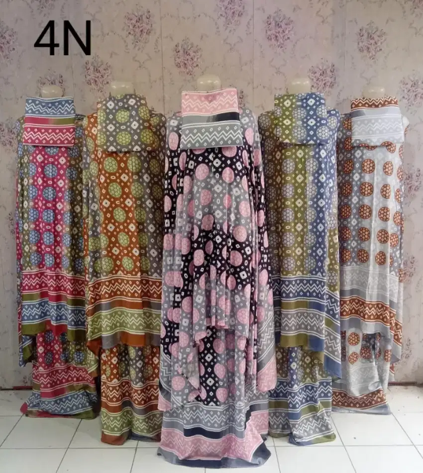 Mukena Zigzag Rayon