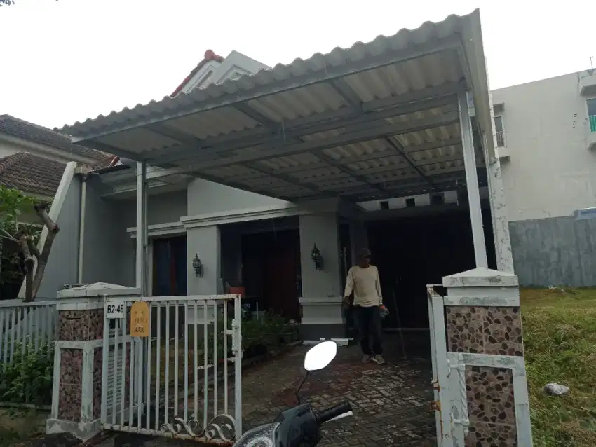 Canopy kanopi galvalum galvanis spandek upvc plafon renovasi