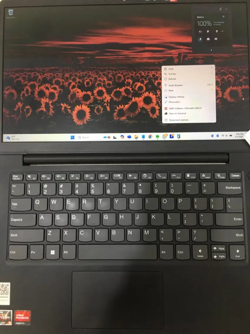 LENOVO 82YT RYZEN 5 7520U RAM 8 GB SSD 256 GB