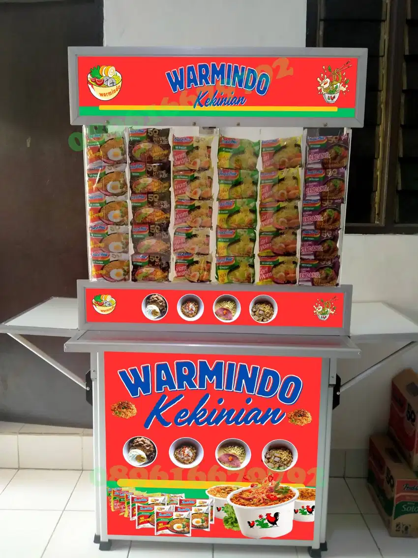 FRANCHISE  WARMINDO KEKINIAN BOOTH PORTABLE