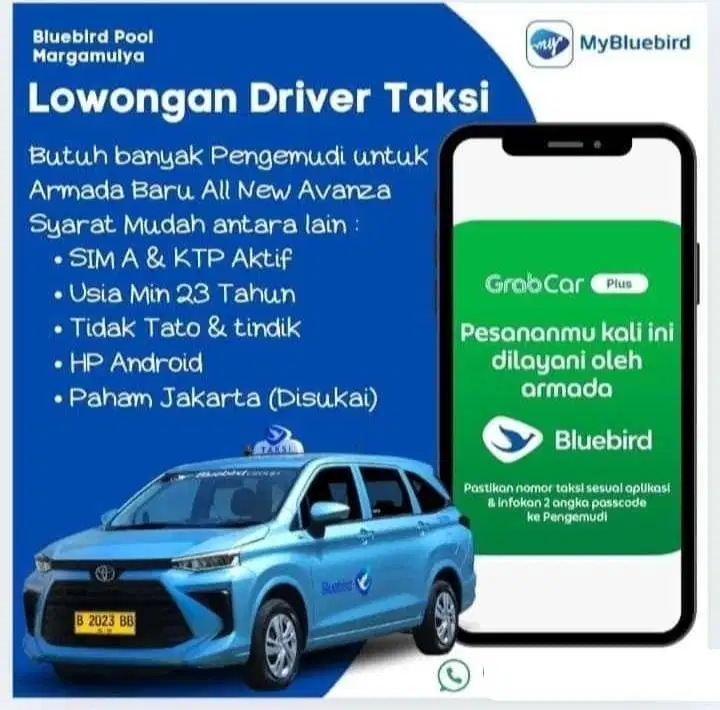 DIBUTUHKAN DRIVER TAKSI