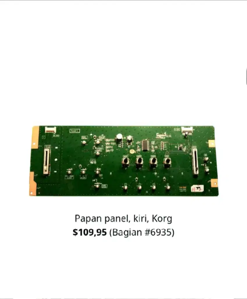 Papan Panel KIRI+KANAN ORI copotan keyboard Korg M50 Murah