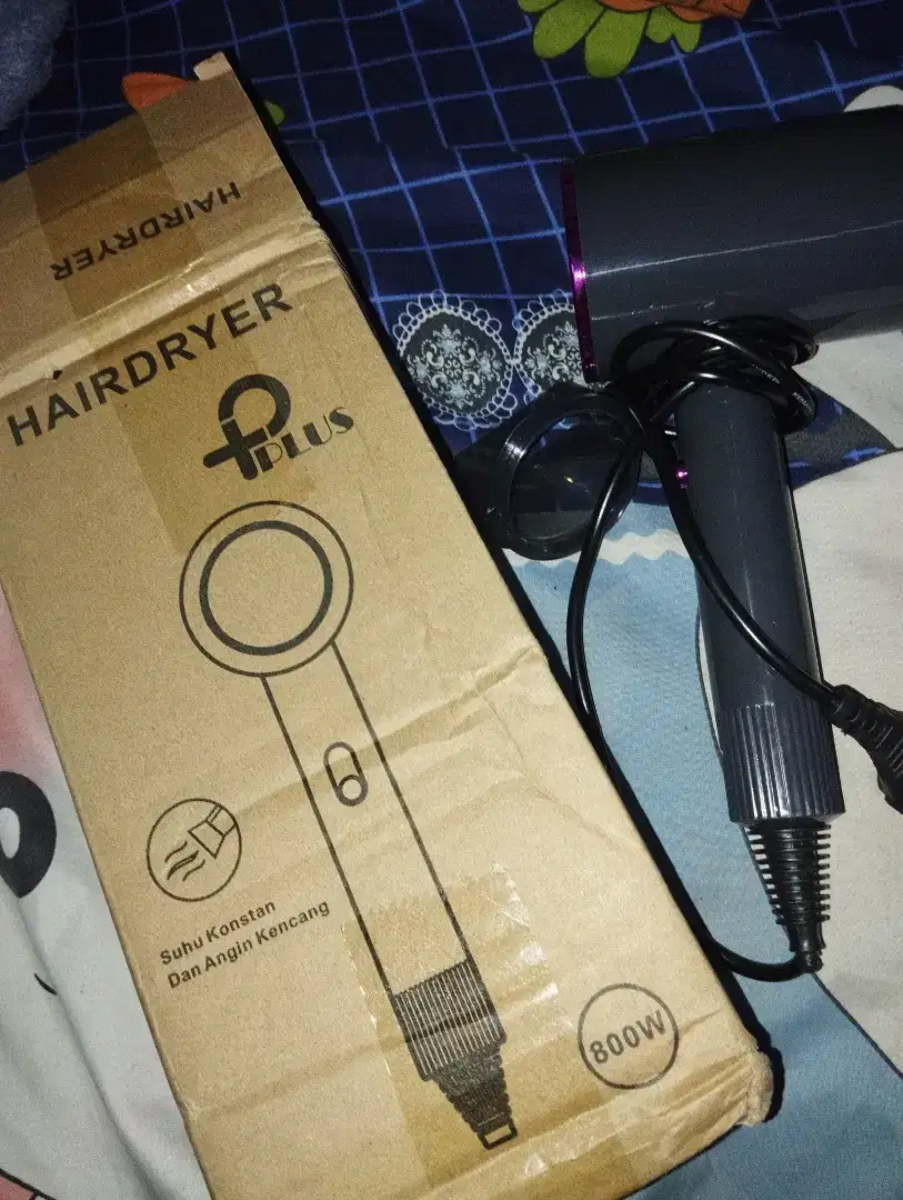 Hairdryer plus (masih baru)