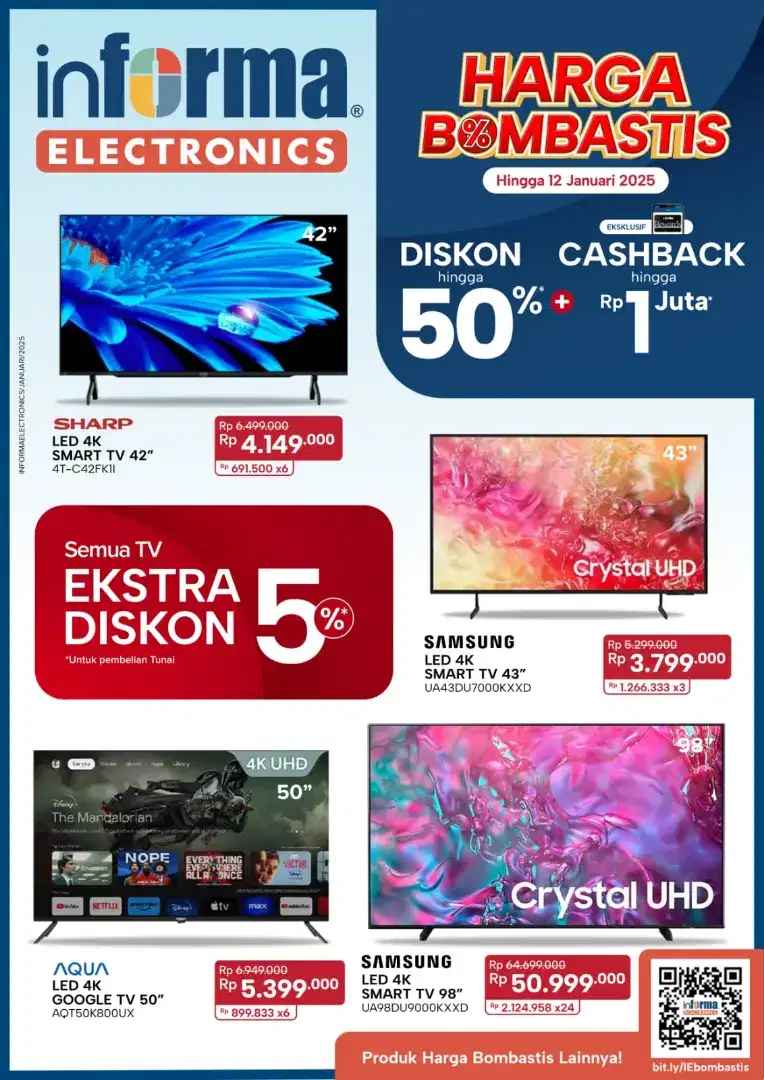 Promo tv samsung 43 inc smart tv