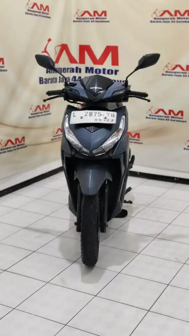 Siap pakai Honda vario 150 tahun 2017 warna Biru Doff