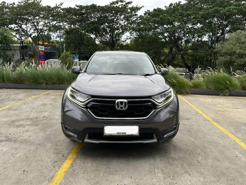 CRV 1.5 Turbo Prestige Pajak 01/27 + Alpine HU Apple + Record Honda