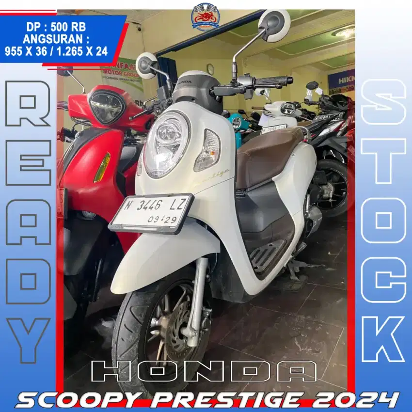 HONDA SCOOPY PRESTIGE 2024 MURAH MERIAH HIKMAH MOTOR KEPUH MALANG