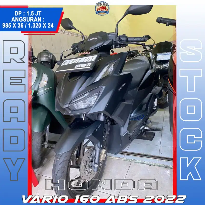 HONDA VARIO 160 ABS 2022 MONGGO GASS BOSS HIKMAH MOTOR KEPUH MALANG