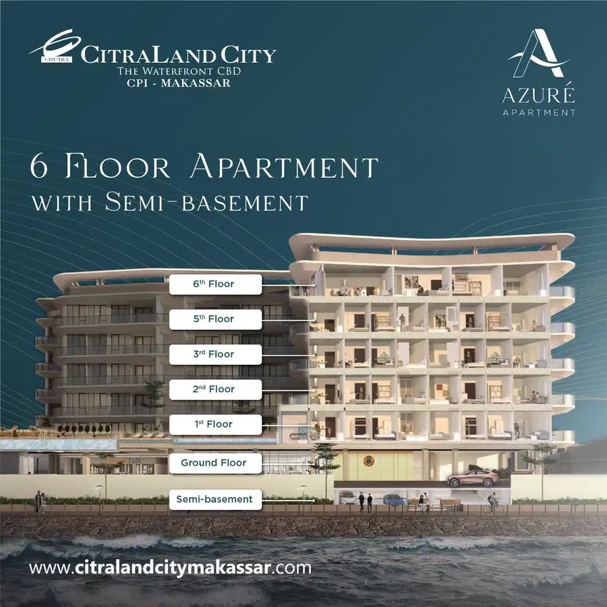 Apartment Azure CitraLand City Makassar