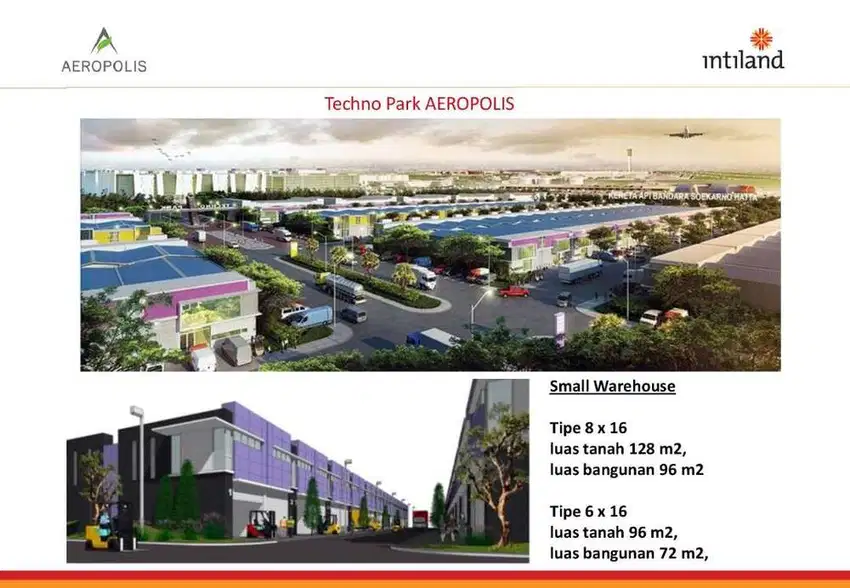 Techno Park Aeropolis by Intiland Konsep Mixed Use Development 350 ha