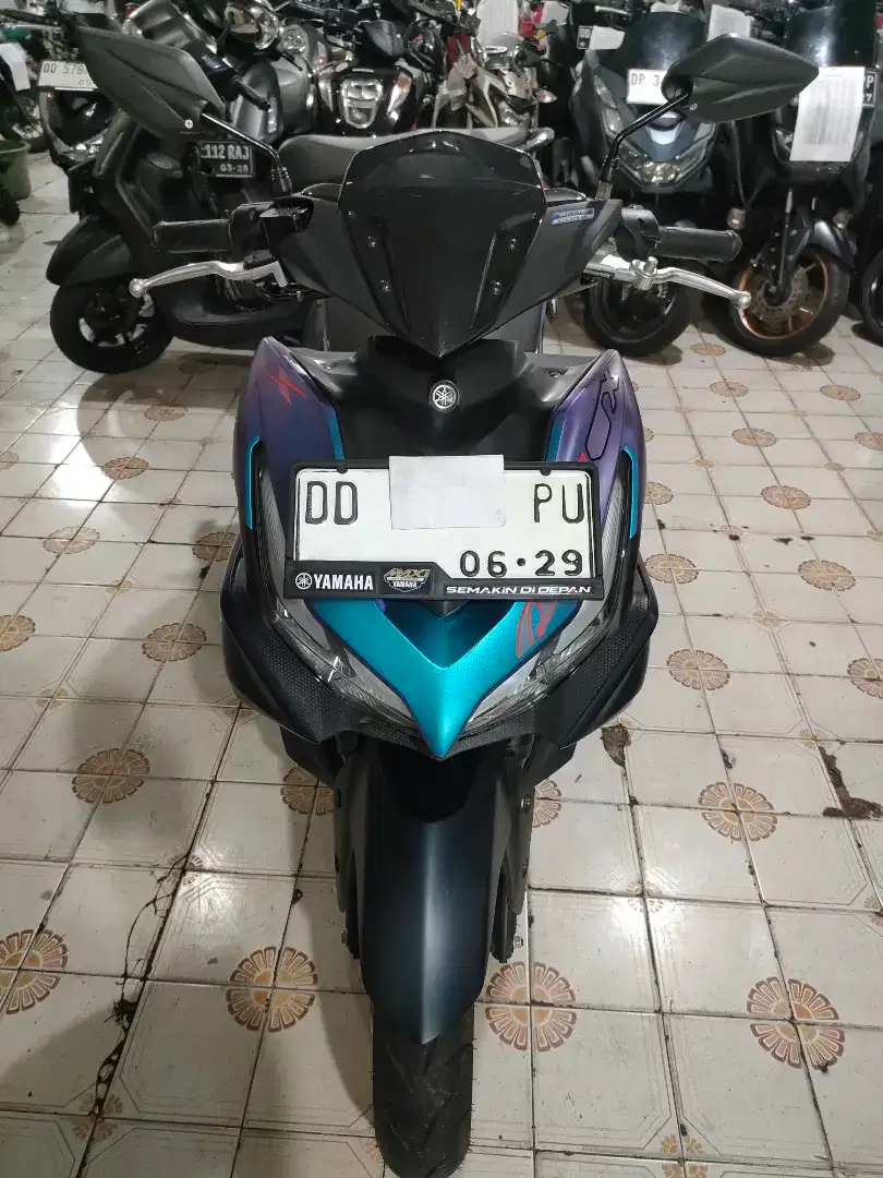 Yamaha aerox 155 cc 2024 hijau