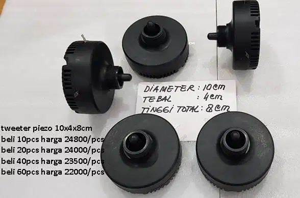 tweeter piezo 10x4x8cm harga murah suara bagus