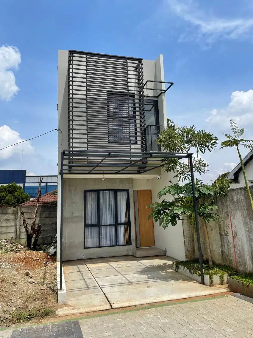 Dijual Rumah KPR Syariah di Depok Lokasi Pinggir Jalan Besar Surat SHM