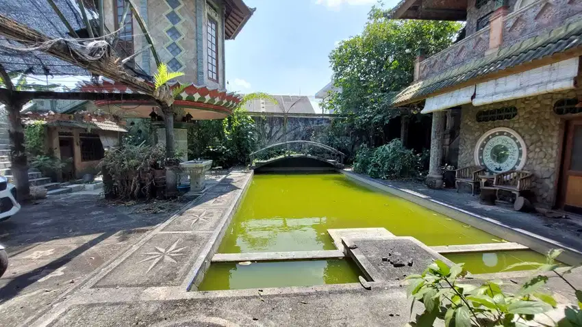 Villa murah jual harga tanah saja di dalung dekat canggu bali