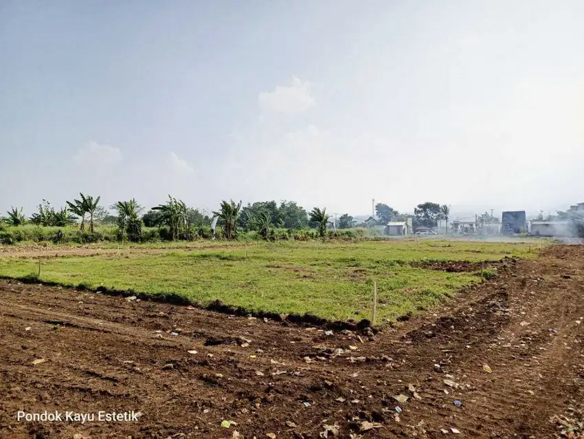 Tanah kavling villa view pegunungan Deket Akses Toll dan Stasiun