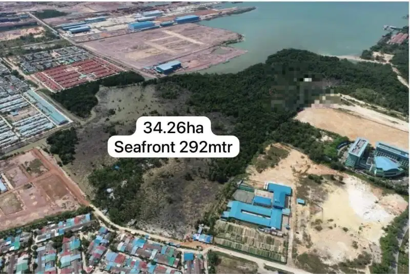 Dijual Lahan Shipyard Marina city Sekupang Batam