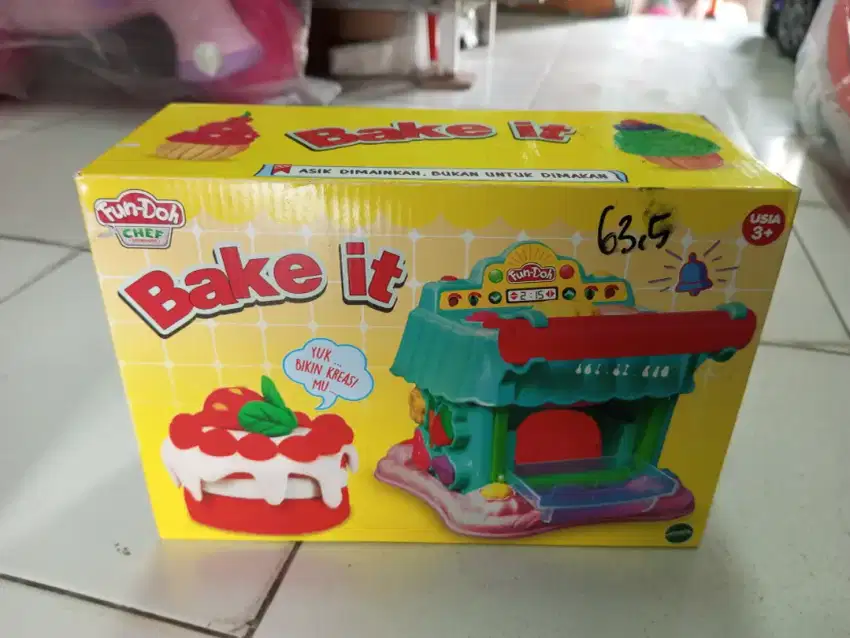 Mainan anak fundoh bake it