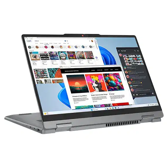 Lenovo IP 5-7NID i7 16GB 512GB OLED Touch Flip Pen Laptop - Grey