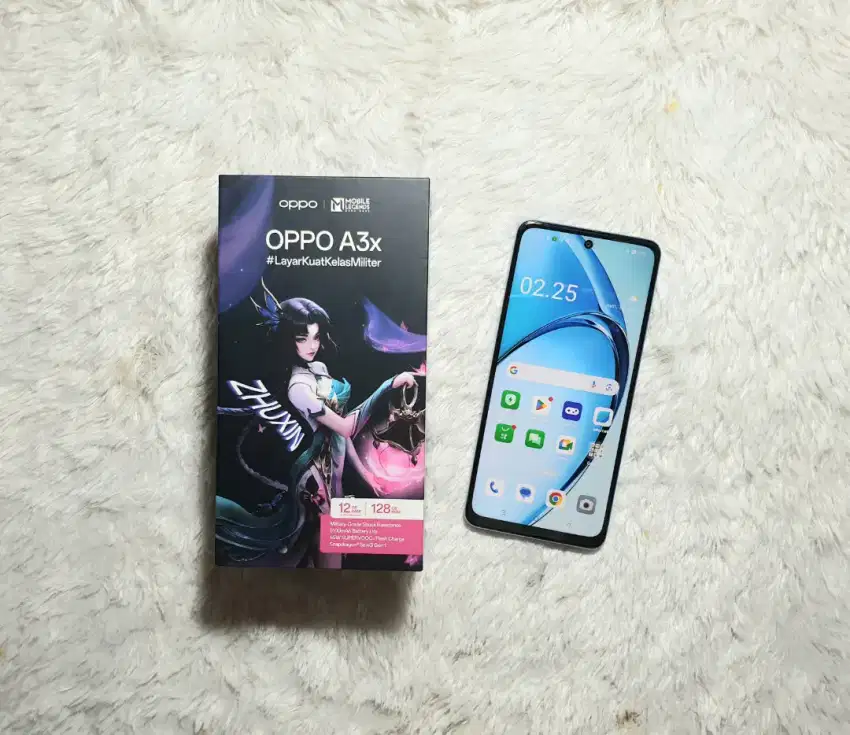 OPPO A3x 6/128 1 minggu pakai