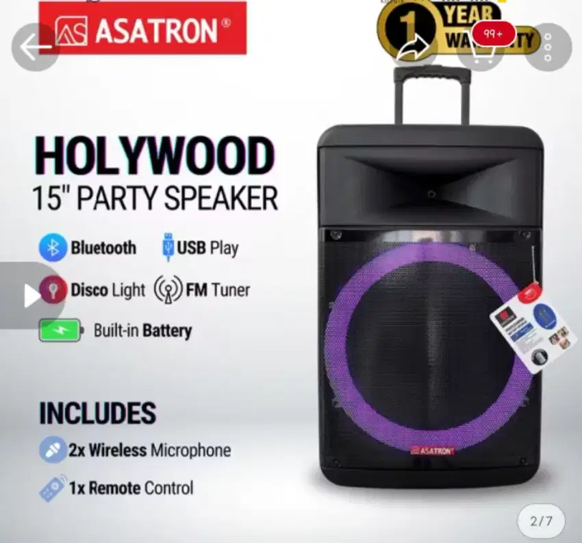 Salon speaker bluetooth