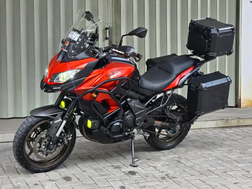 Moge Adventure Kawasaki Versys 650 th 2015/2016 Odo 23rb Modif Turing