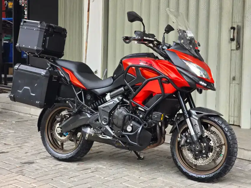 Moge Adventure Kawasaki Versys 650 th 2015/2016 Odo 23rb Modif Turing