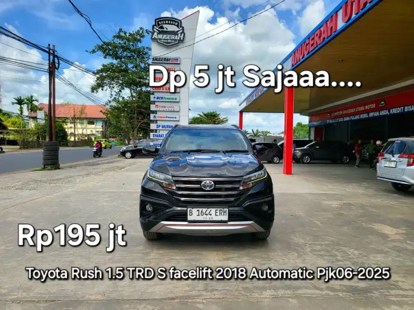 Dp5jt Rush TRD S 2018 Automatic