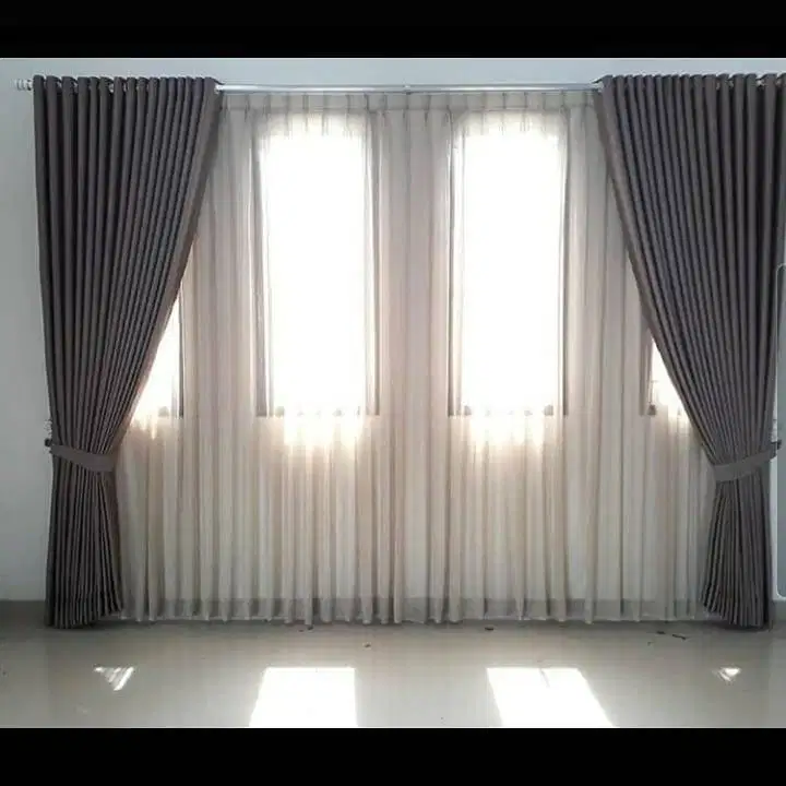 (JUAL–PASANG) HORDENG GORDEN GORDENG CUSTOM* TIRAI CURTAIN–VITRASE