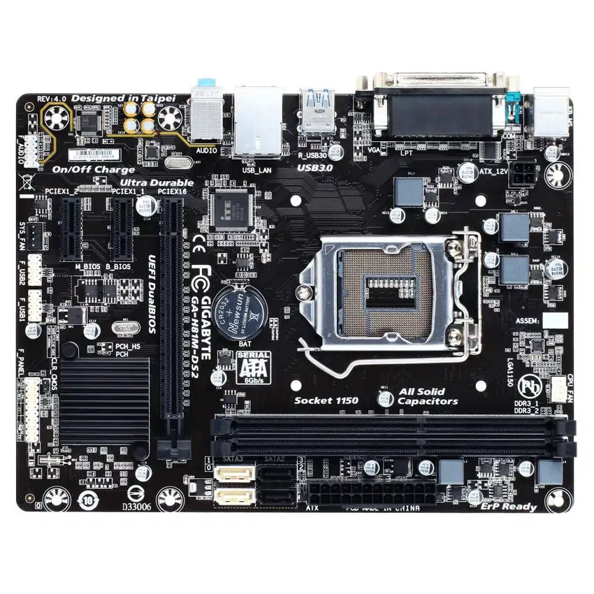 Mainboard GIGABYTE GA-H81M-DS2