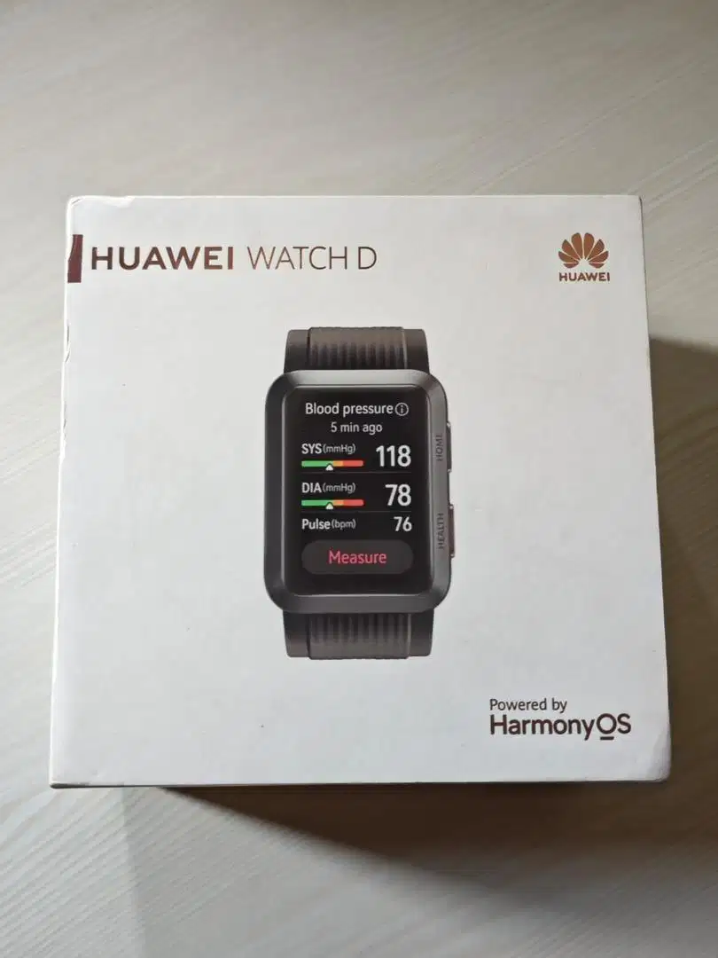 Huawei Watch D fitur tensi fullset all original muluss normal