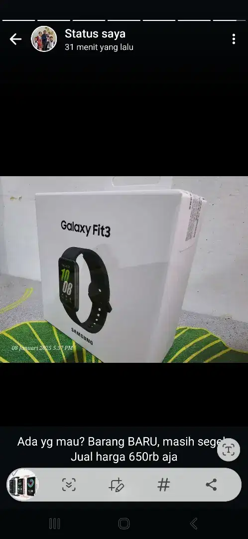 Samsung watch galaxy fit 3