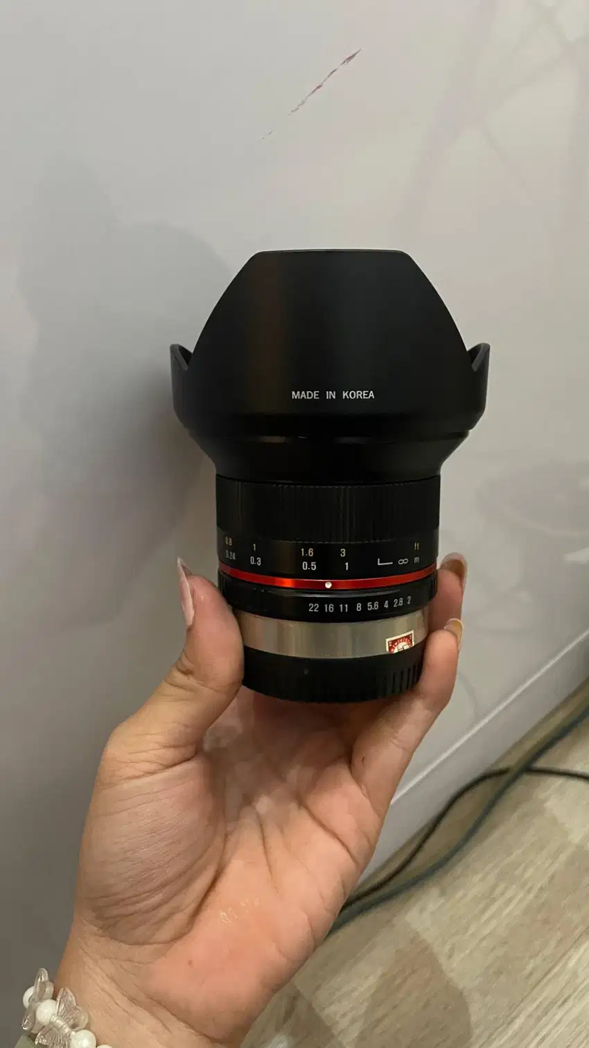 DIJUAL SAMYANG 12MM F2 FOR FUJI