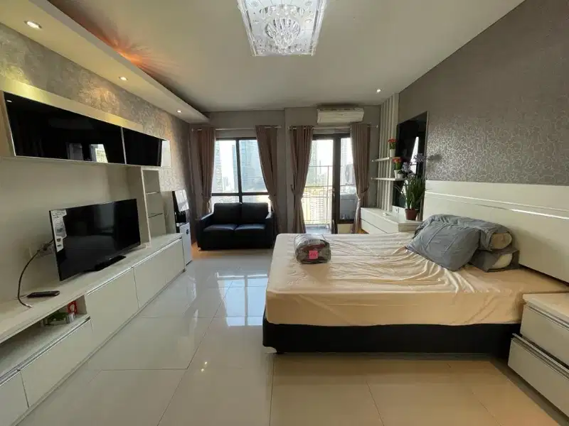 Studio Tamansari Semanggi Big Size Furnished & View Cantik