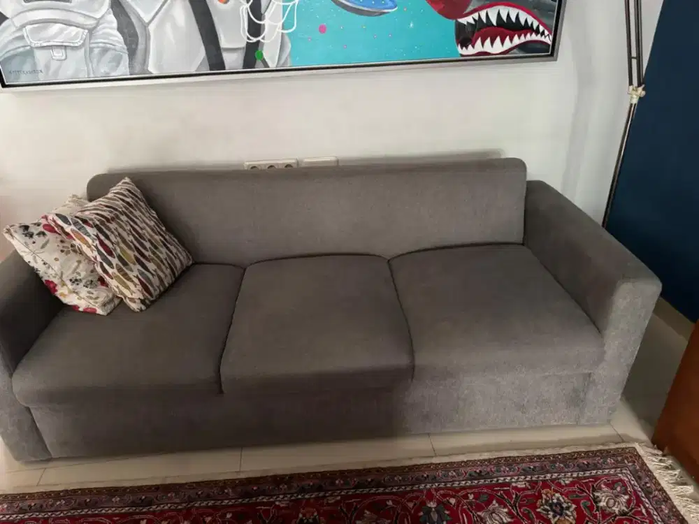Dijual Sofa abu abu