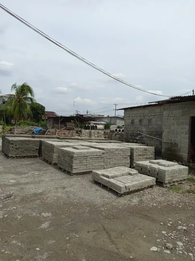 Paving Blok Segi Empat Mesin 6 cm K-250