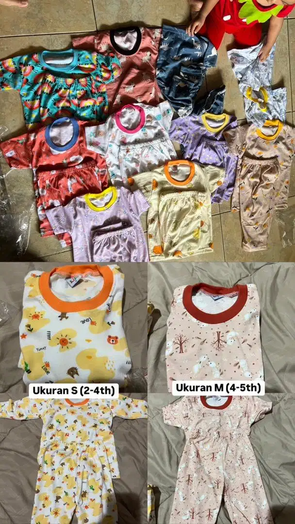 Baju anak laki-laki dan perempuan BARU