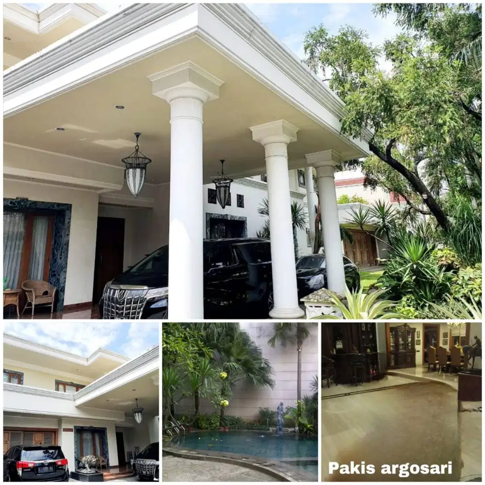 Dijual Rumah Mewah Ada Swimming Pool&Jacuzzi di Pakis Argosari