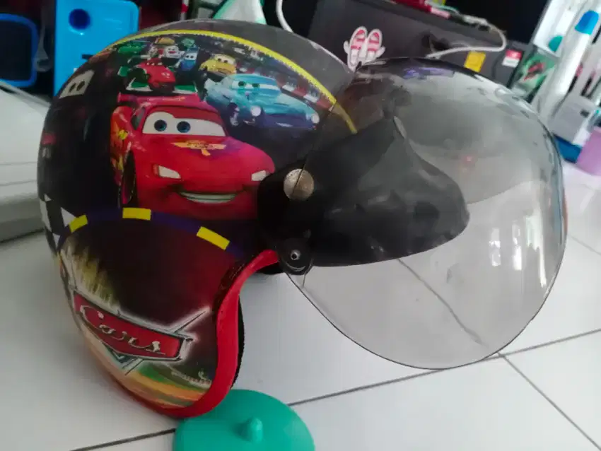 Helm bogo anak karakter