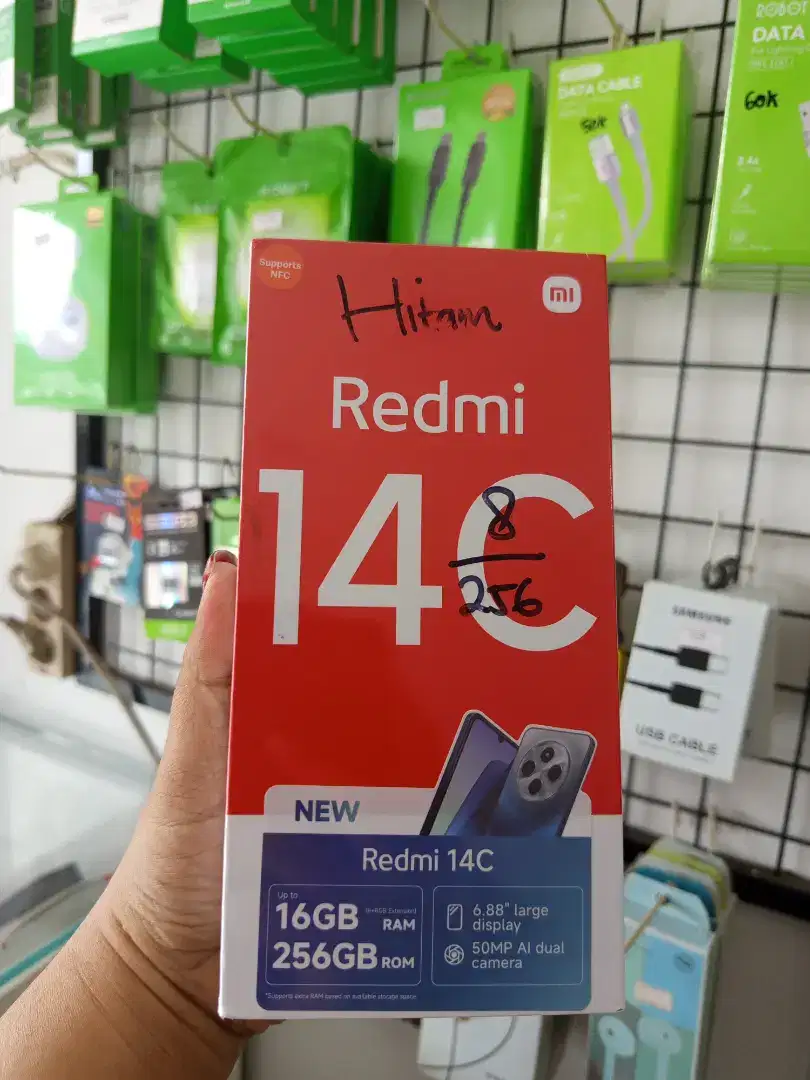 New Redmi 14C 8/256 black