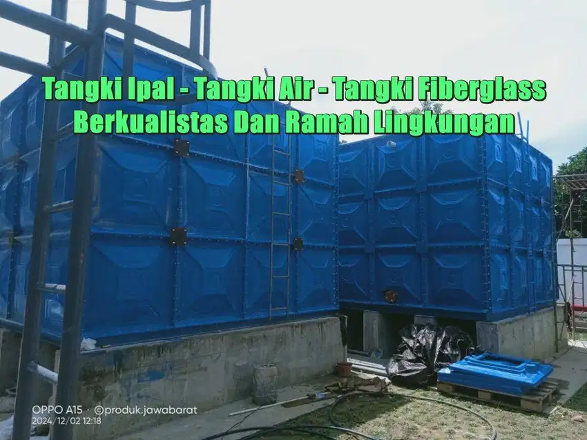 Tangki Air Kotak, Roof Tank, Tangki Air Fiberglass, Toren Air, Tangki