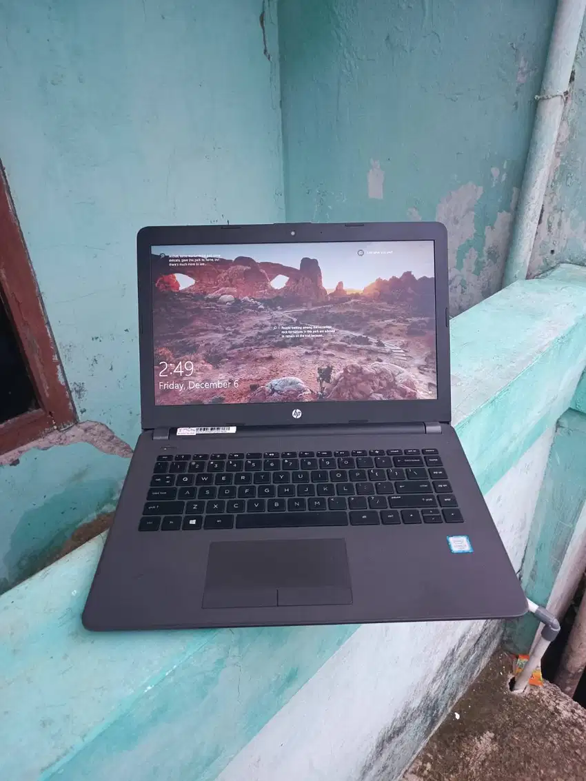 Hp 240 G6 Intel Core i3 Gen 7 Ram 4Gb Ddr3L Ssd 128Gb + HDD 500Gb Siap