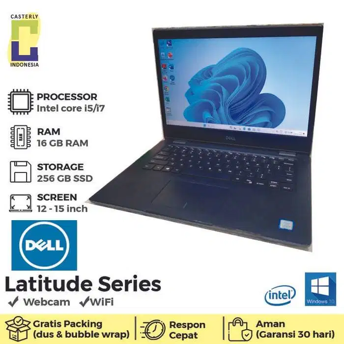 Laptop Dell Latitude 3490 Core i5 Gen 8 ddr4 14 inch  RTA/NK