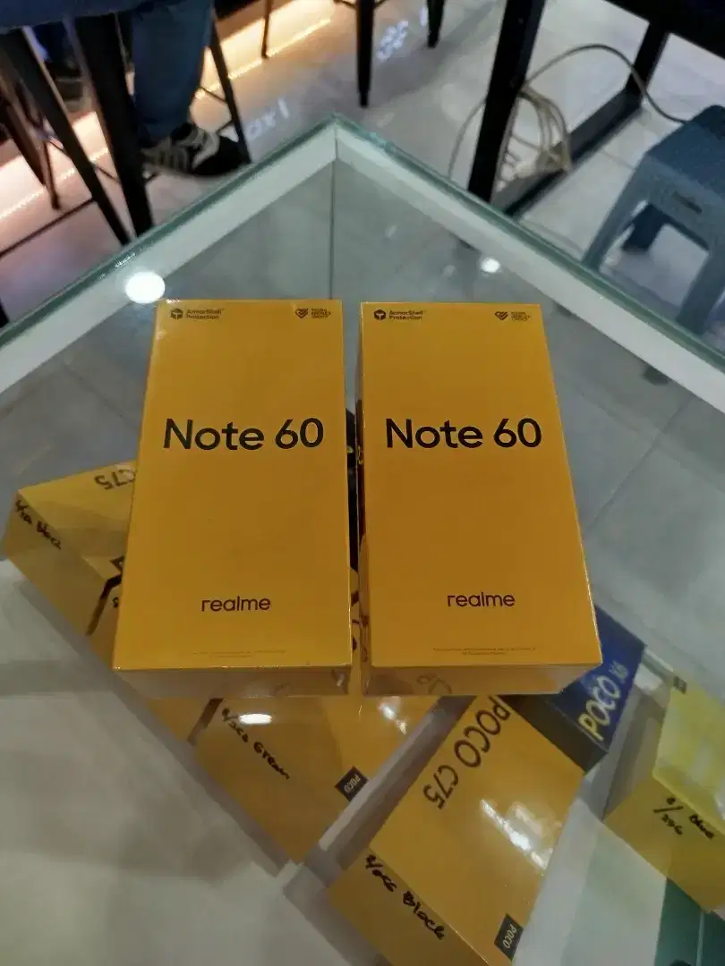 ( respon cepat wa ) Realme Note 60 6/128 Garansi resmi 1thn