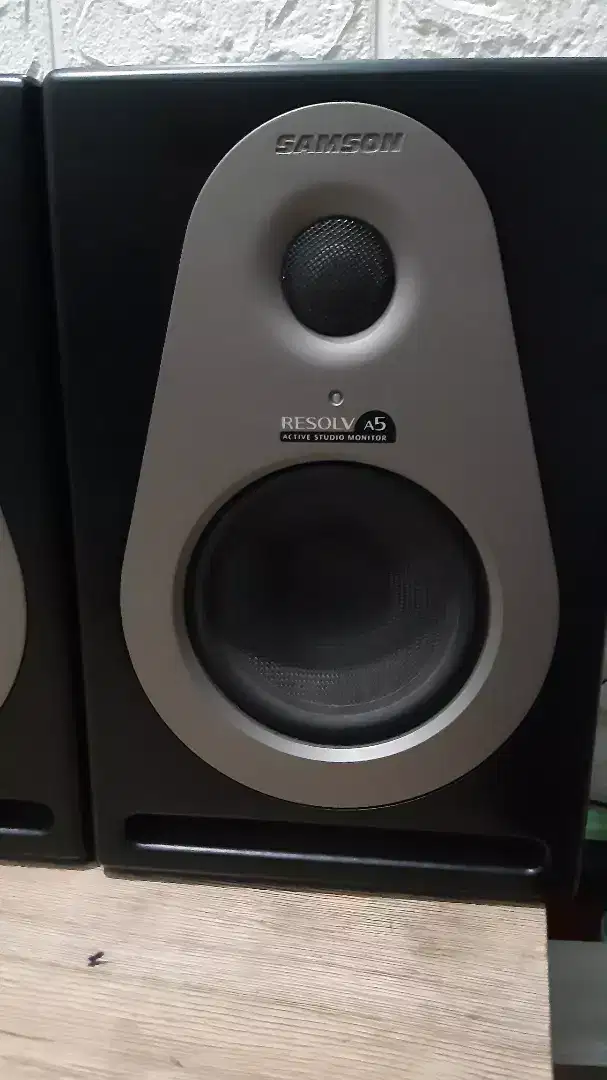 Speaker recording  resolv A5 samson