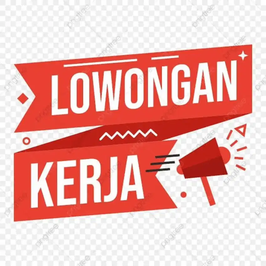 Di buka lowongan kerja pria/wanita