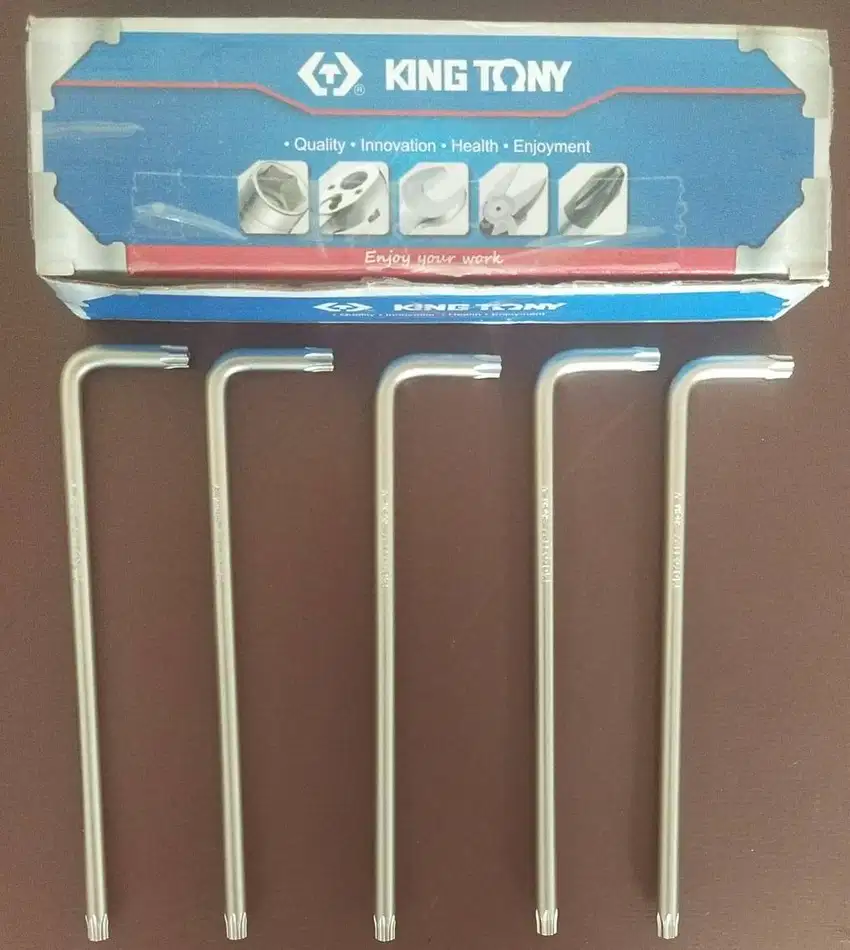 Kunci L Torx T-50 x 12 cm King Tony (New & ORI)