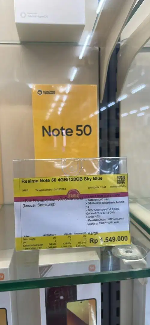 SEGAMPANG ITU AMBIL CICILAN DI HOMECREDIT PROMO BUNGA 0% realme note50