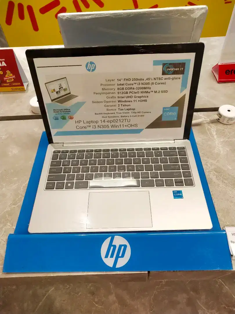 seGAMPANG ITU, Dapetin Laptop HP 14-EP0212TU, Pakai Promo Homecredit