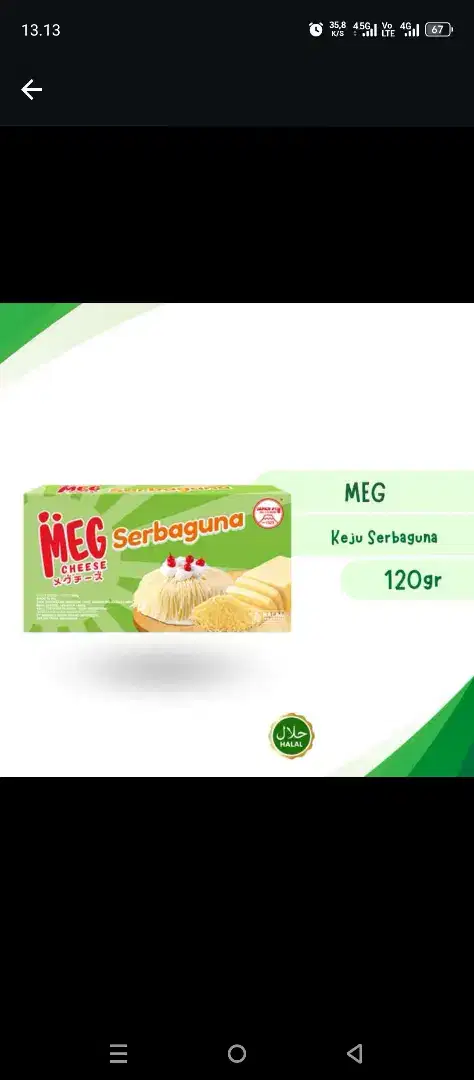 KEJU MEG SERBAGUNA 120Gram