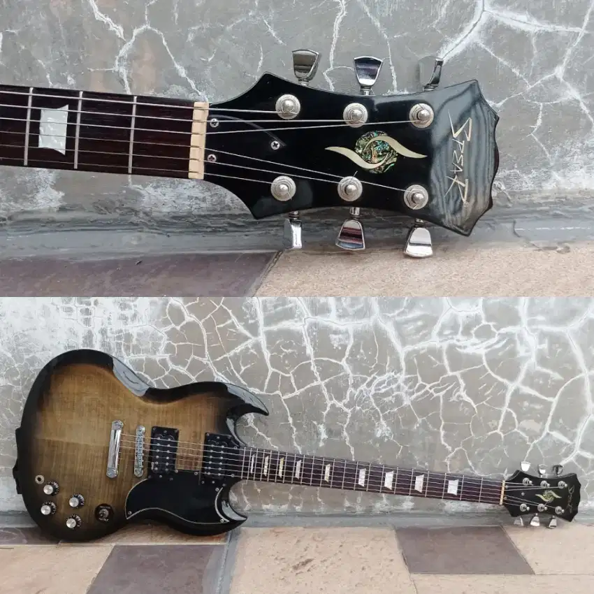 Murah - Spear SG Model with EMG Pickup dan Bonus